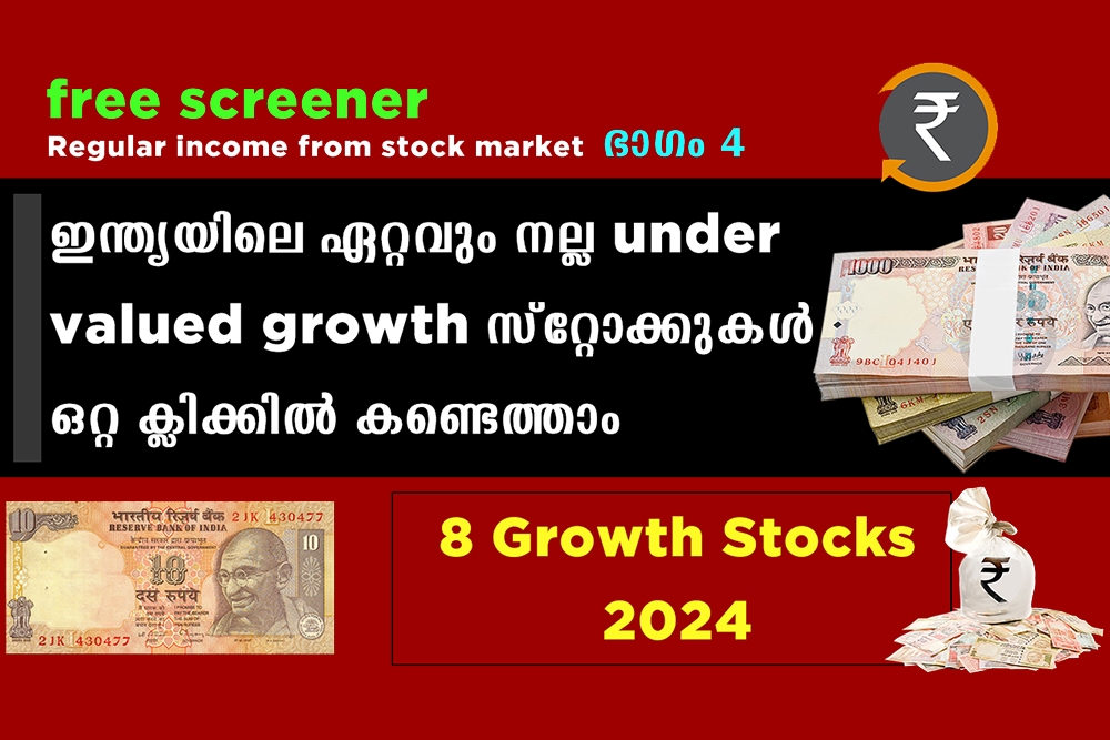 8 Growth Stocks 2024 | free screener